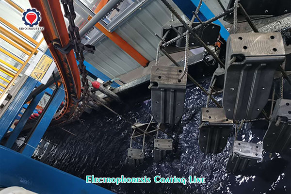 Electro-coating line